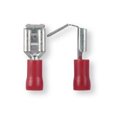 Isolierter Verbinder rot 6,3x0,8 mm